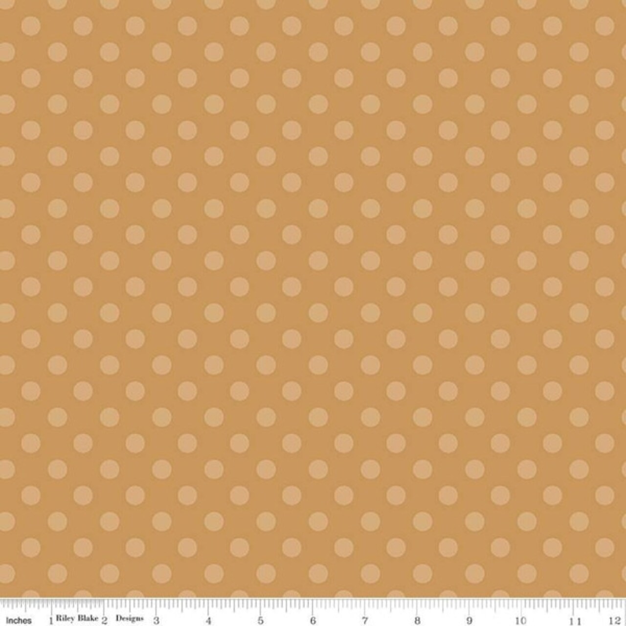 Polka Dots in Brown (c16445-brown) | Gingerbread Kisses | Doodlebug Designs | Riley Blake